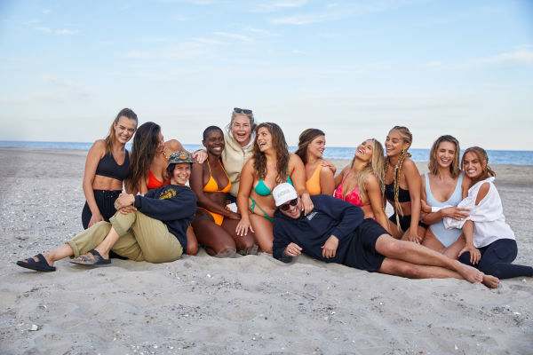 2021 Swim Search Finalists, SI Swimsuit models and SI Swimsuit staff at the Hard Rock Hotel & Casino Atlantic City.
